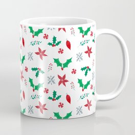 Christmas Leaves Coffee Mug