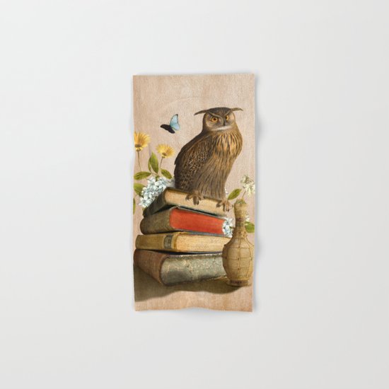 Wise Owl Hand & Bath Towel