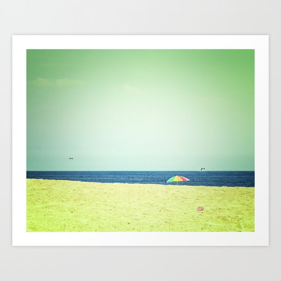 Fleeting days of summer Art Print