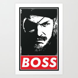 Big Boss - Metal Gear Solid Art Print