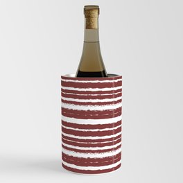 Vintage Sketchy Stripes Wine Chiller