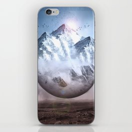 Surreal Mountain Print  iPhone Skin