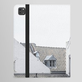 White Houses and Rooftops | Architecture Maastricht Netherlands iPad Folio Case
