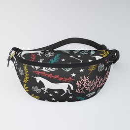 Magical Unicorn and Star Constellations Fanny Pack