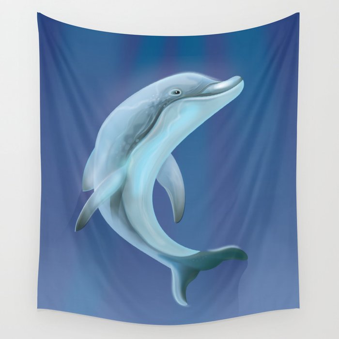 Explore the Wilderness! Dolphin Wall Tapestry