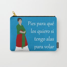 Frida Kahlo Quote Carry-All Pouch