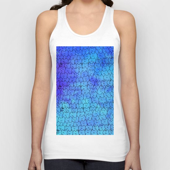 cat-102 Unisex Tank Top