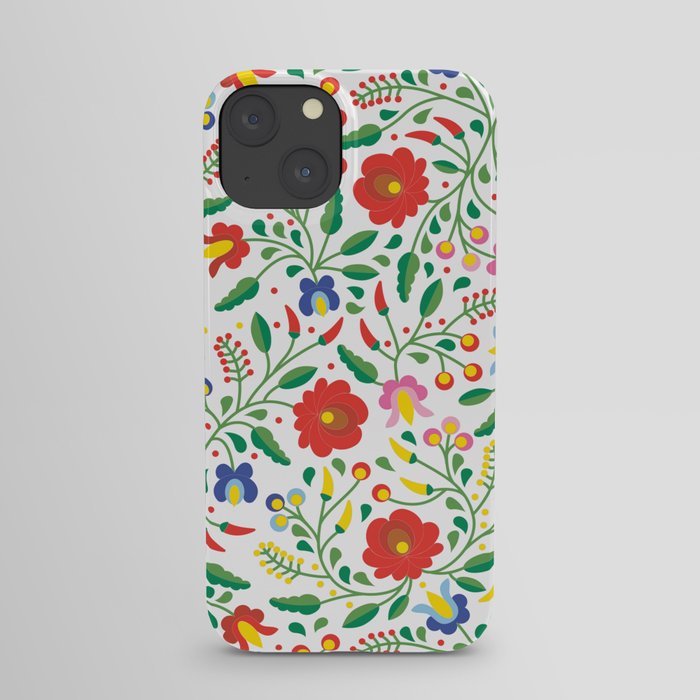 Hungarian Matyo Embroidery iPhone Case