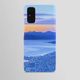Calm Nordic Lakeview Sunset of Tromso, Norway Scandinavia Android Case