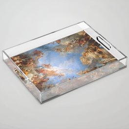 Fresco in the Palace of Versailles Acrylic Tray