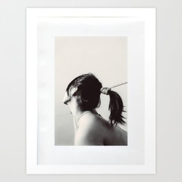 Rope Shibari Kinbaku asian girl portrait Art Print | Japan, Shibari, Film, Rope, Pleasure, Kinbaku, Black And White, Asian, Photo, Curated 