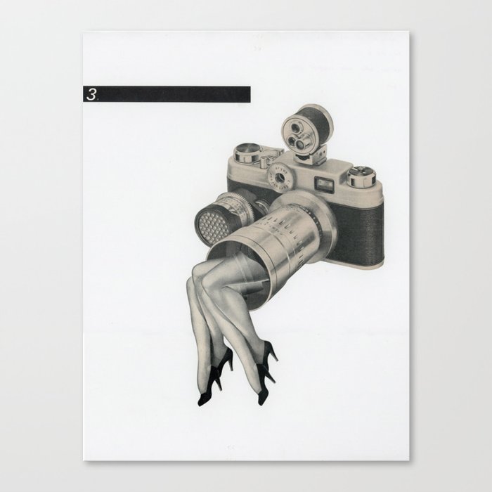 All I See is Legs Canvas Print