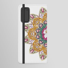 Butterfly flower Mandala Android Wallet Case