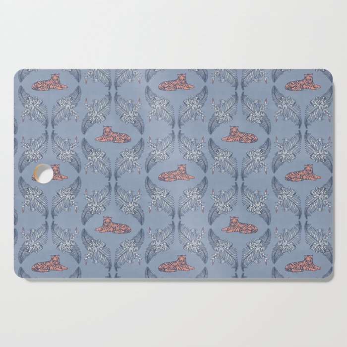 King Tiger - Blue Cutting Board