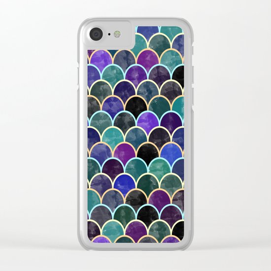 Watercolor Lovely Pattern VVI Clear iPhone Case