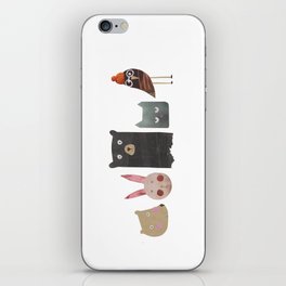 Animal love iPhone Skin