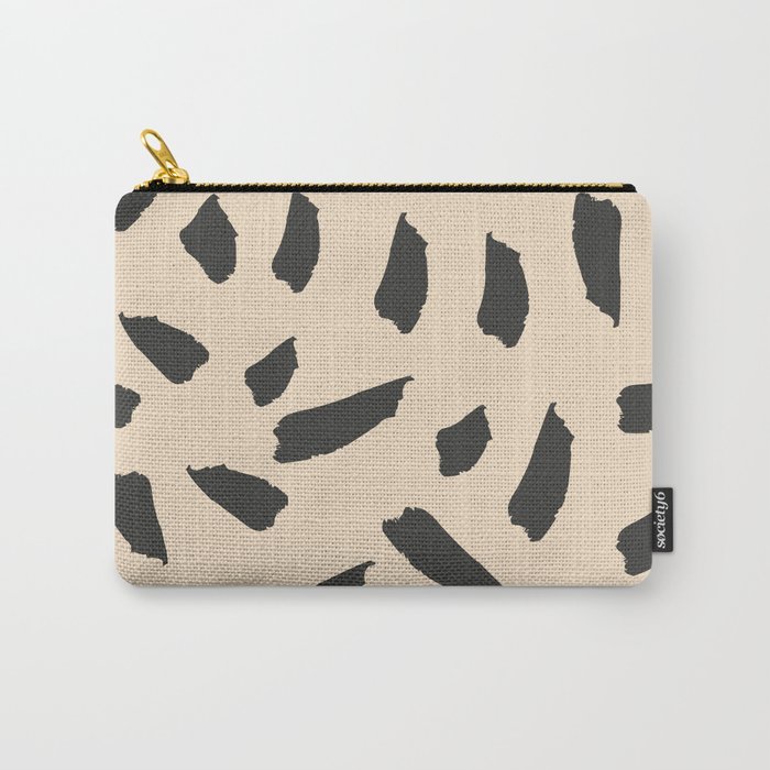 Brush pattern Carry-All Pouch