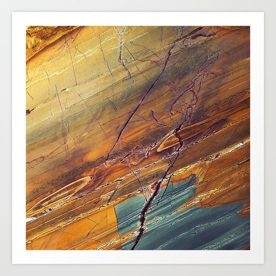 Marble Art Print