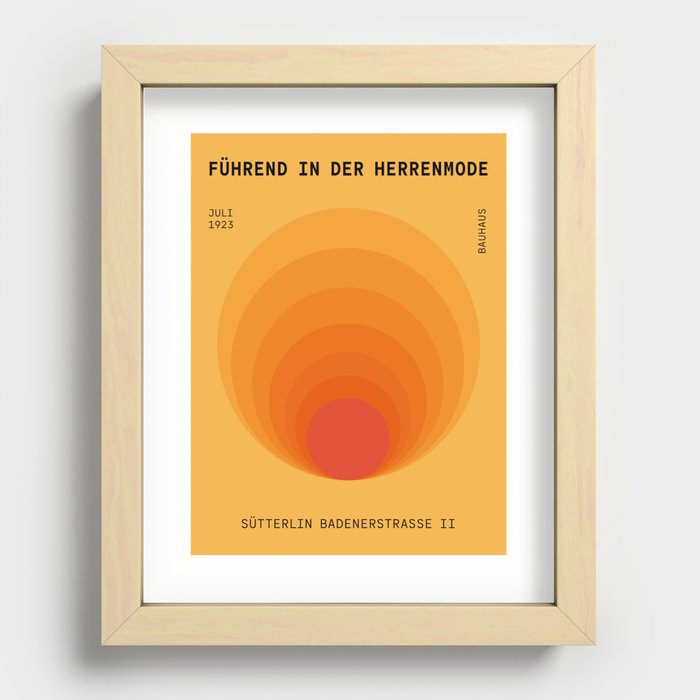 Recessed Framed Print