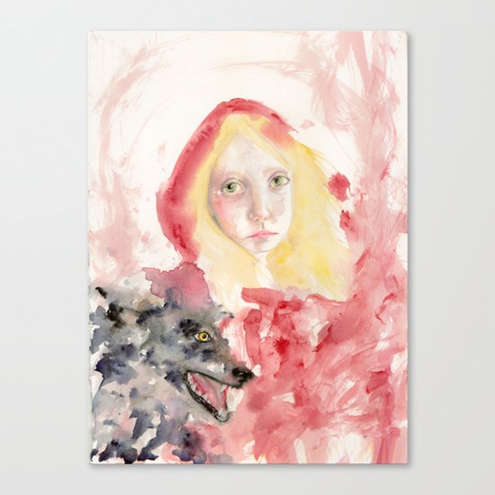 Little Red Canvas Print