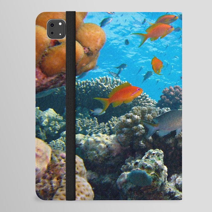 Underwater Photography Coral Reef iPad Folio Case