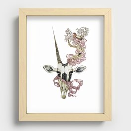 Oryx and Crake Recessed Framed Print