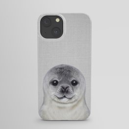 Baby Seal - Colorful iPhone Case