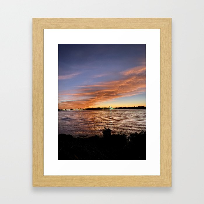 New Orleans Sunset Framed Art Print
