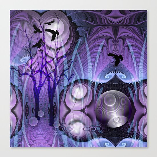 Magical Swamp Canvas Print