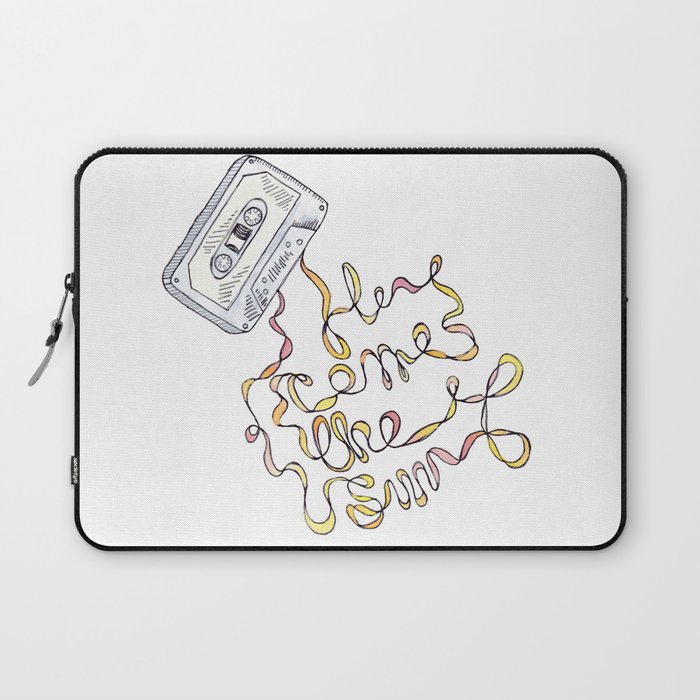 Here Comes the Sun in Colour Laptop Sleeve