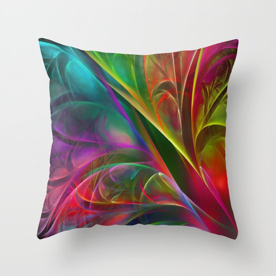 Fabulous Petals Throw Pillow
