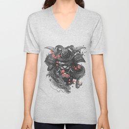 Samurai Warrior Japanese Bushido Knight t-shirt & accessories V Neck T Shirt