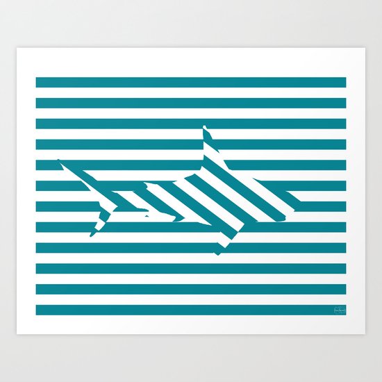 Shark 2 Art Print