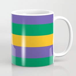 Mardi Gras Rugby Stripe Mug