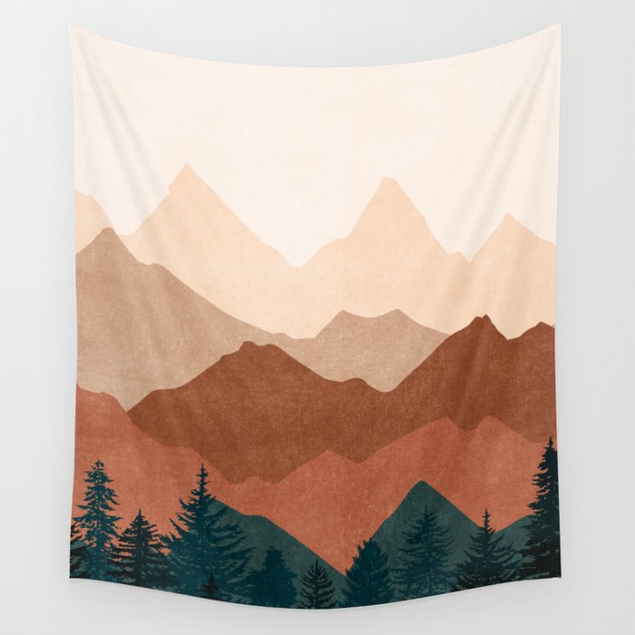 Sunset 01 Wall Tapestry