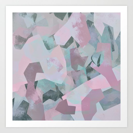 Camouflage XVII Art Print