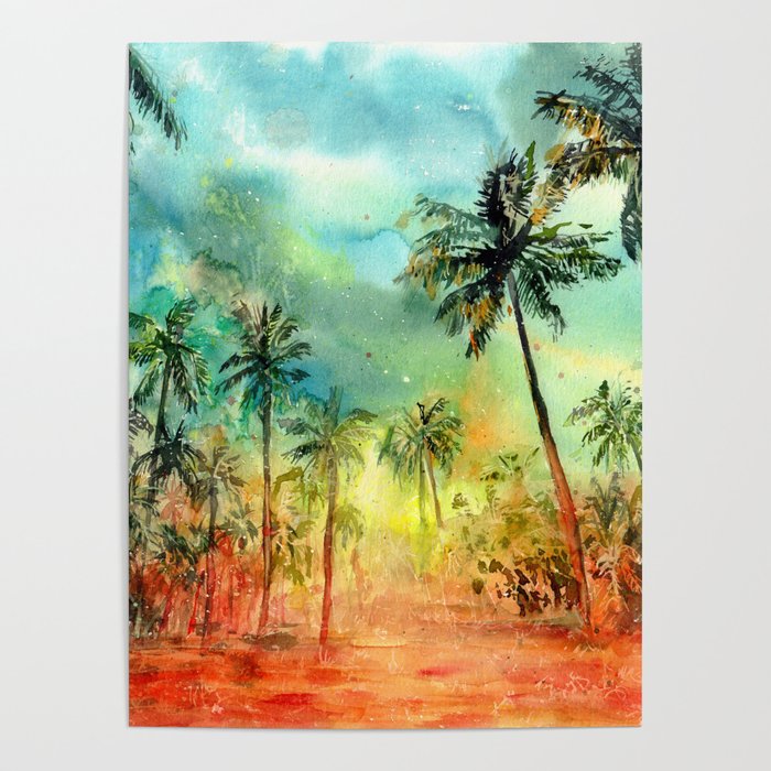 Hawaiian Summer Poster