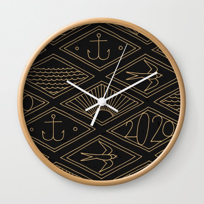 Come Back Swallow Wall Clock