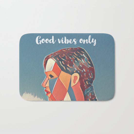 Good vibes Bath Mat