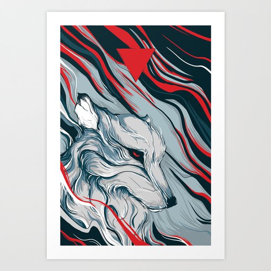 His master knows nothing Art Print