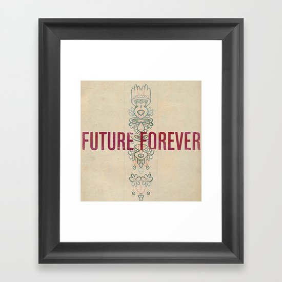 Future Forever Framed Art Print