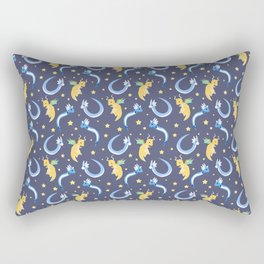 Simplistic Dragons Rectangular Pillow