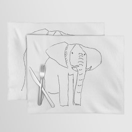 Noble the Elephant Placemat