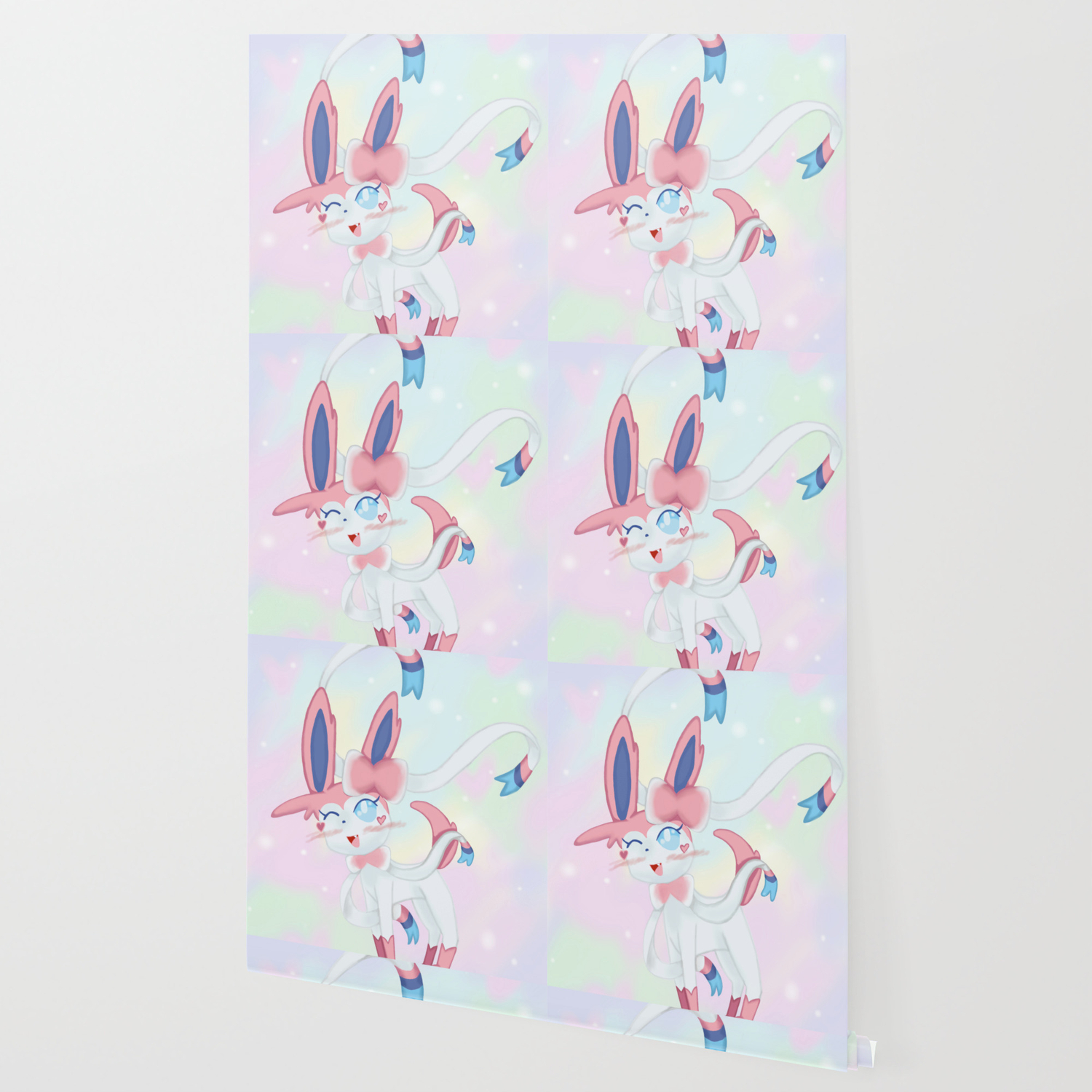 Sylveon In Pastel Space Wallpaper By Cherry Bombed Society6