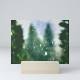 Winter Forest Flurries Mini Art Print