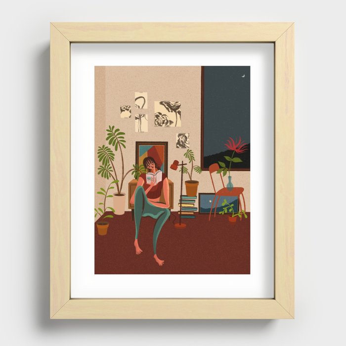 At Home Recessed Framed Print