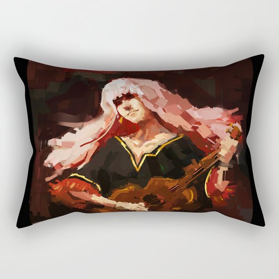 Street Artist D#01 Rectangular Pillow