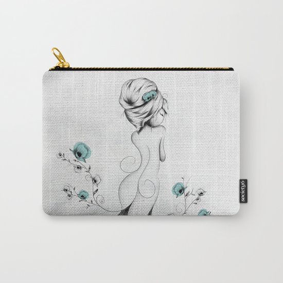 Poppy Poem Carry-All Pouch