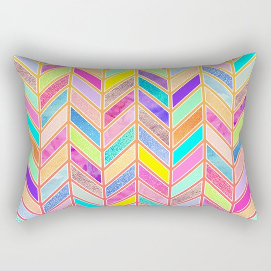 Colors Everywhere Rectangular Pillow