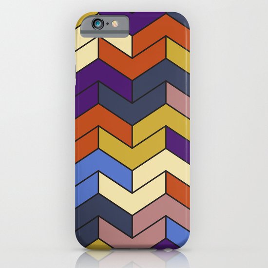 Geometric Chevrons iPhone & iPod Case
